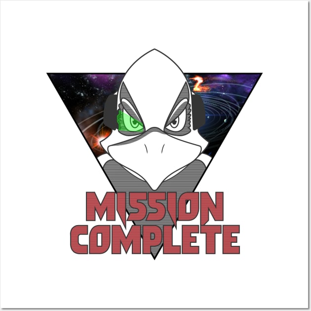 Falco Lombardi - Mission Complete Wall Art by IamKiDSiD